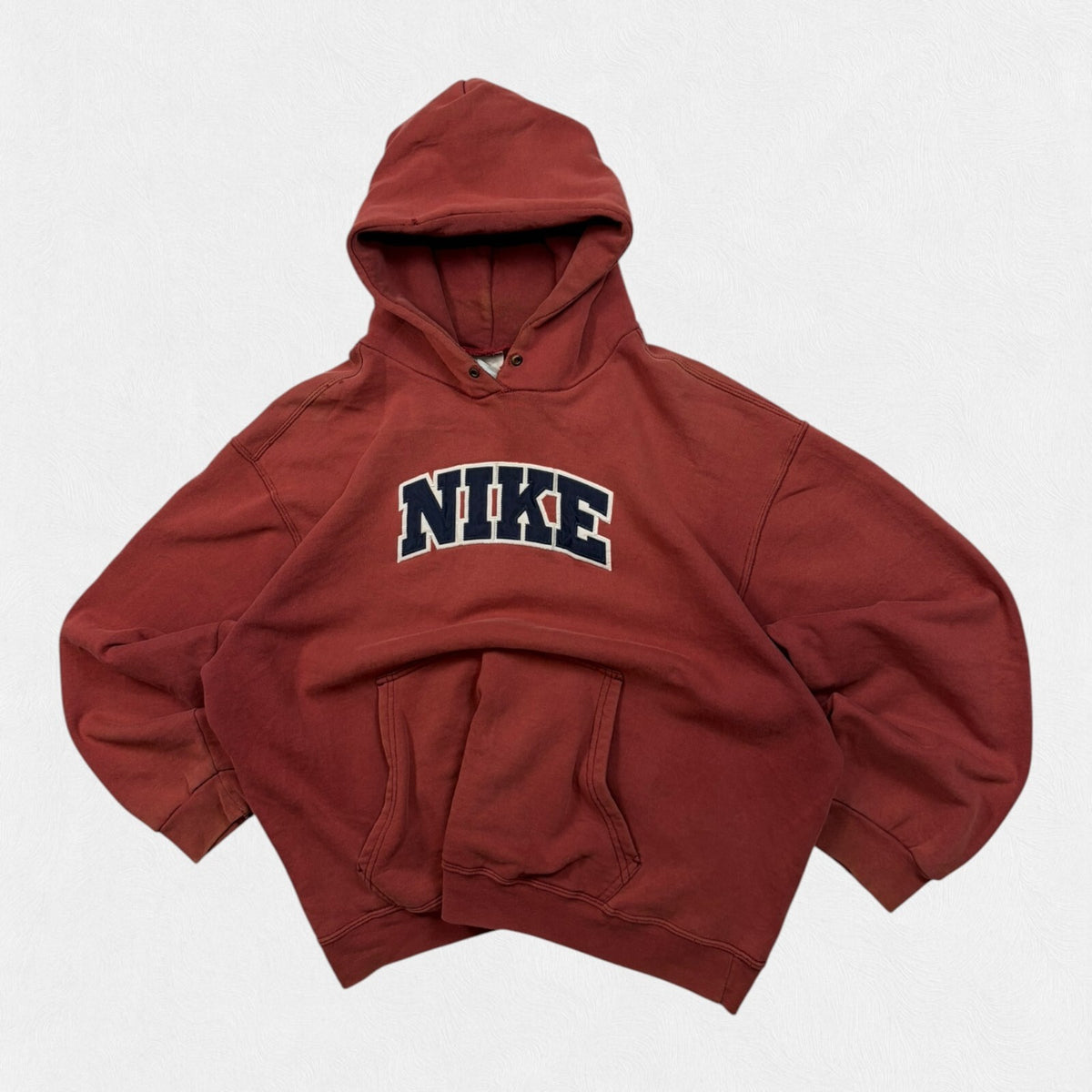 Vintage Y2K Nike spell out hoodie (XL)