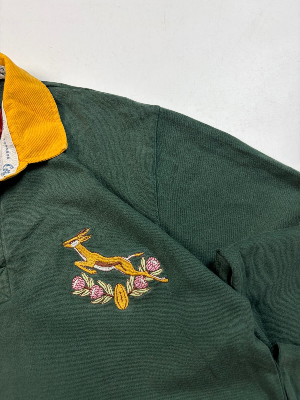 Vintage 90s South Africa Cotton Traders rugby shirt (M)