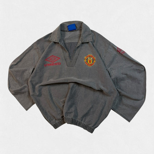 Vintage Manchester United 1992/93 Umbro football drill top (L)