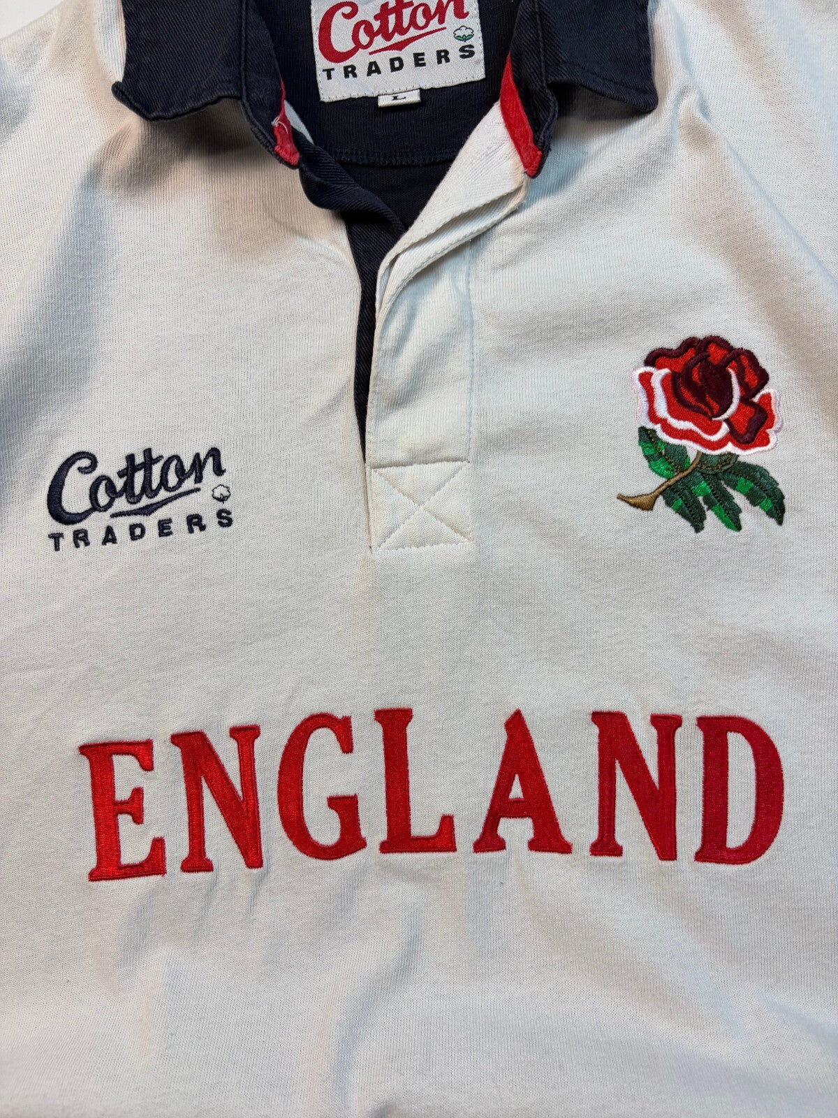 Vintage England 1995/96 Cotton Traders supporters rugby shirt (L)