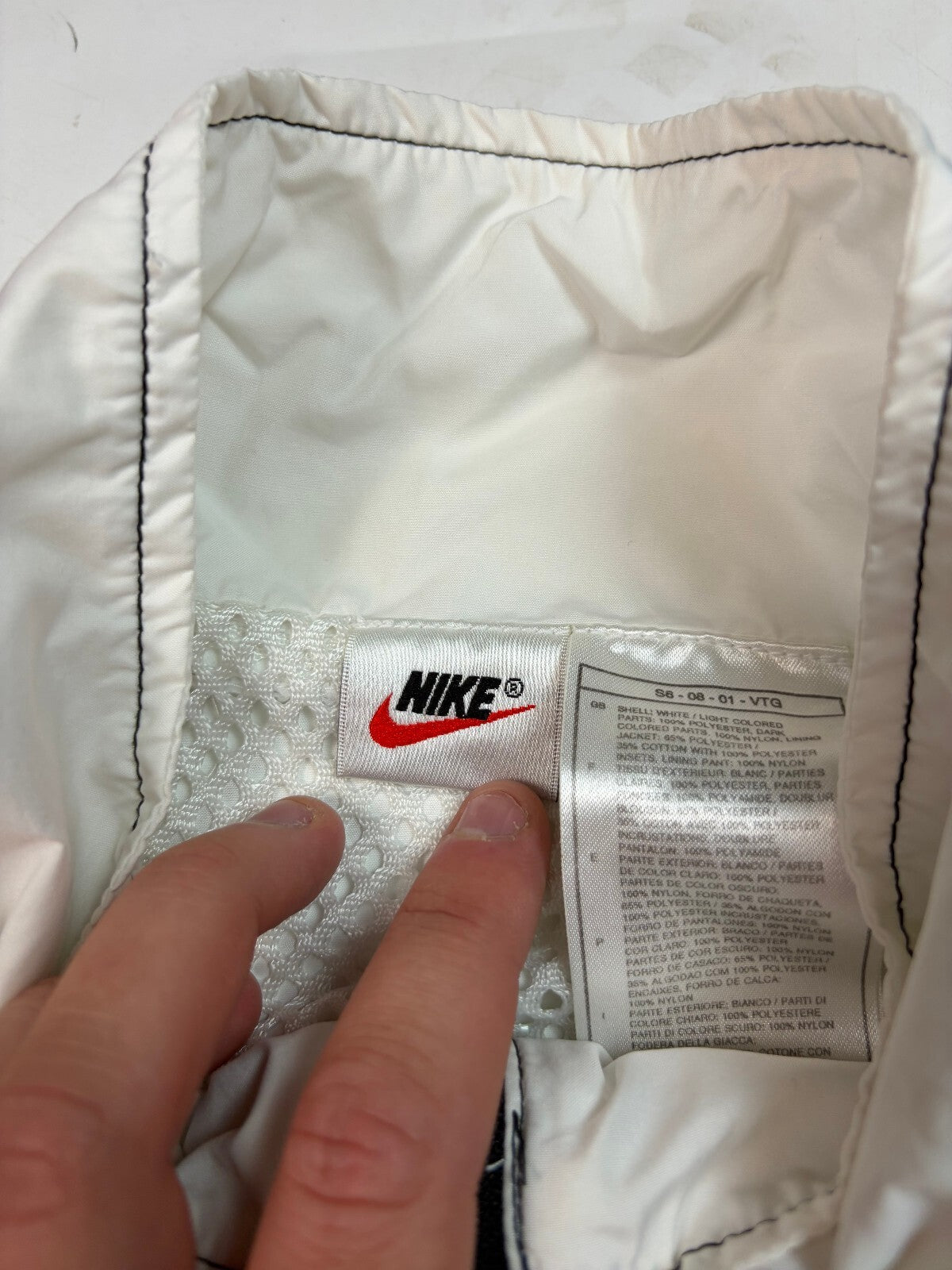 Vintage 90s Nike anorak jacket (L)