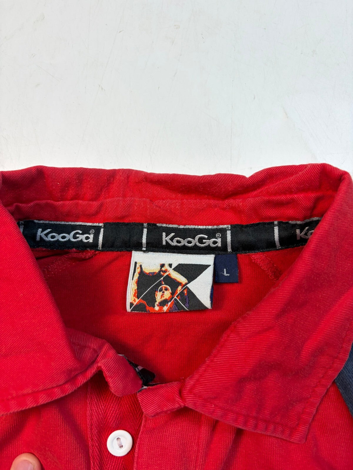 Vintage Llanelli Scarlets 2003/04 Kooga rugby shirt (L)