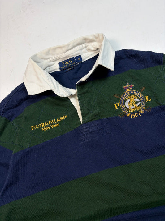 Ralph Lauren striped rugby polo shirt (M)