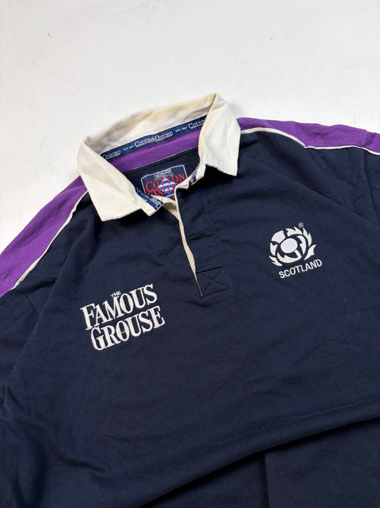 Vintage Scotland 1999/00 Cotton Oxford rugby shirt (XXL)