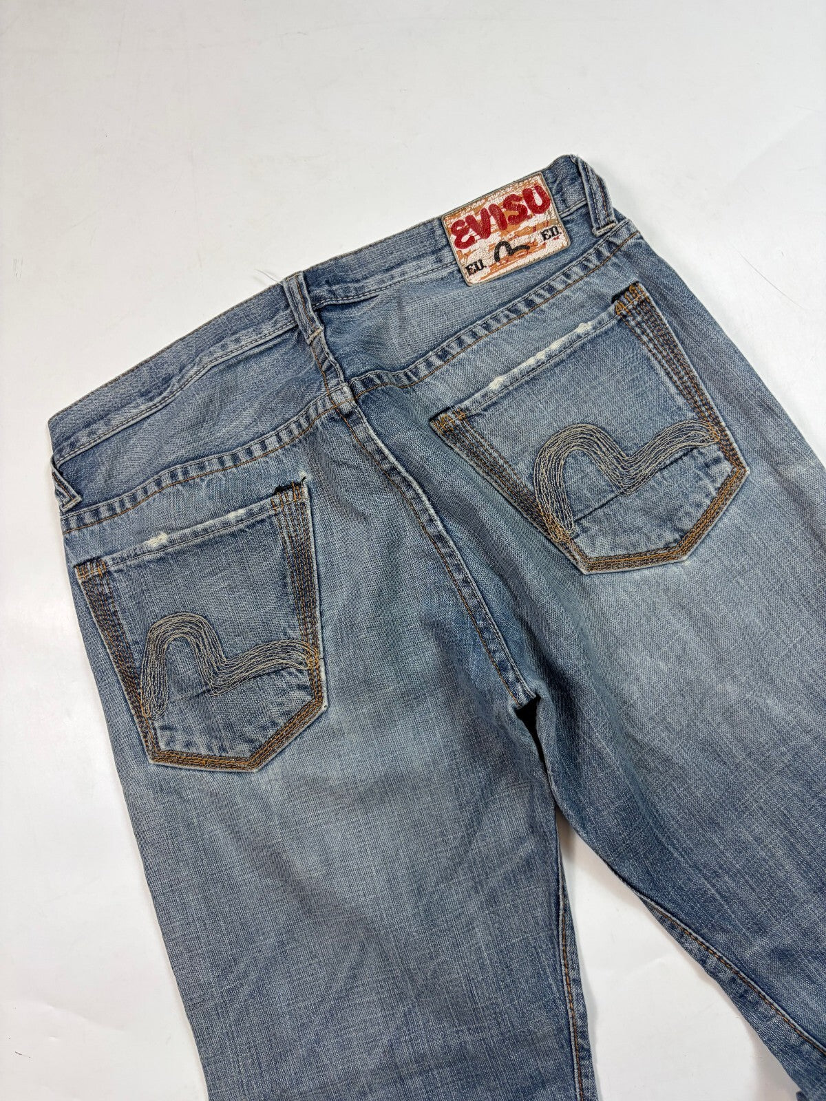 Vintage Y2K Evisu baggy hip hop jeans (W36)
