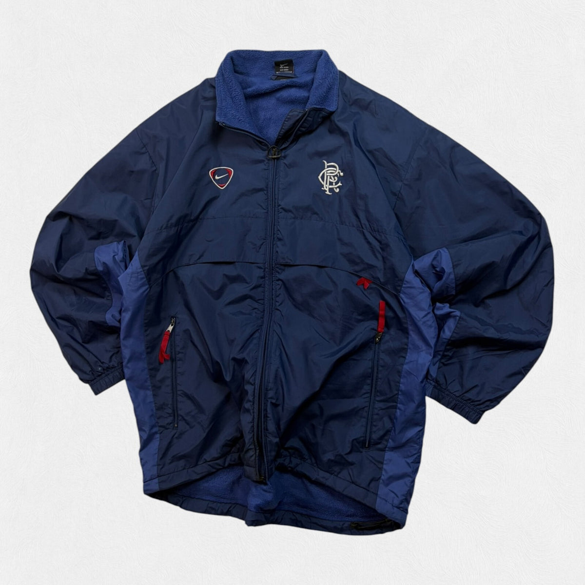 Vintage Rangers 2000/01 Nike football bench jacket (M)