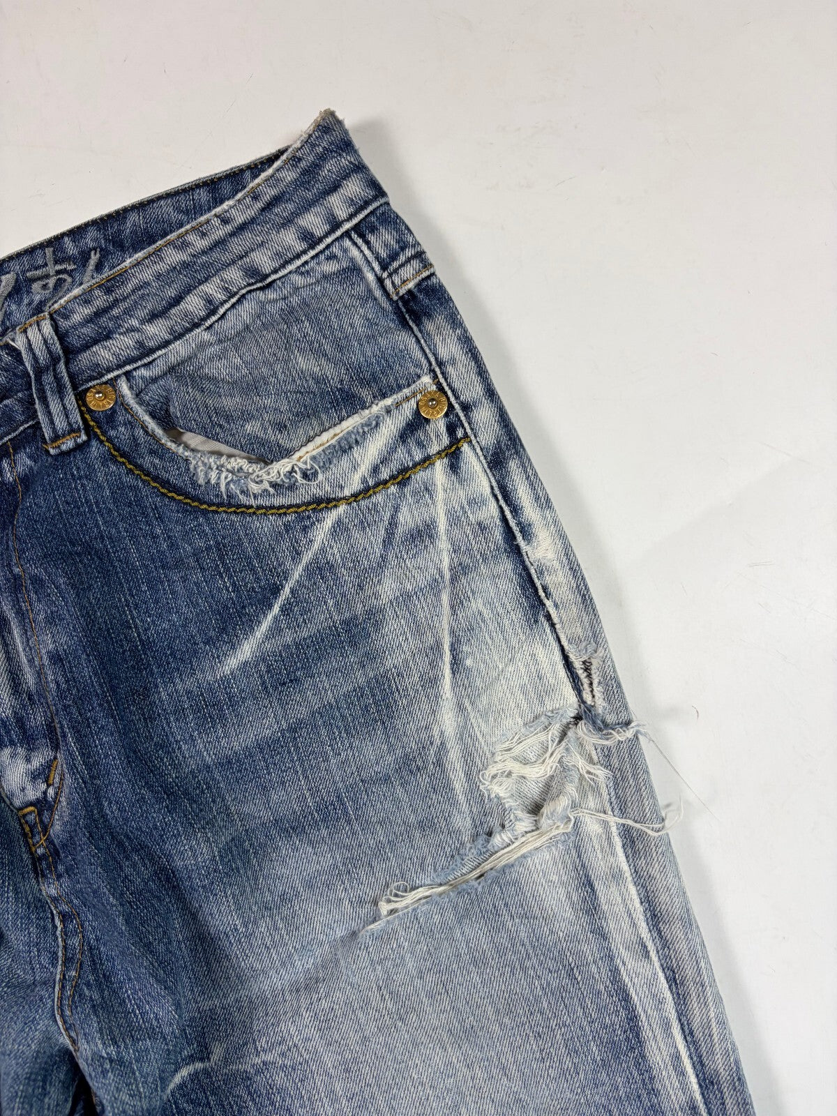 Vintage Y2K Big Train Japanese hip hop jeans (W34)