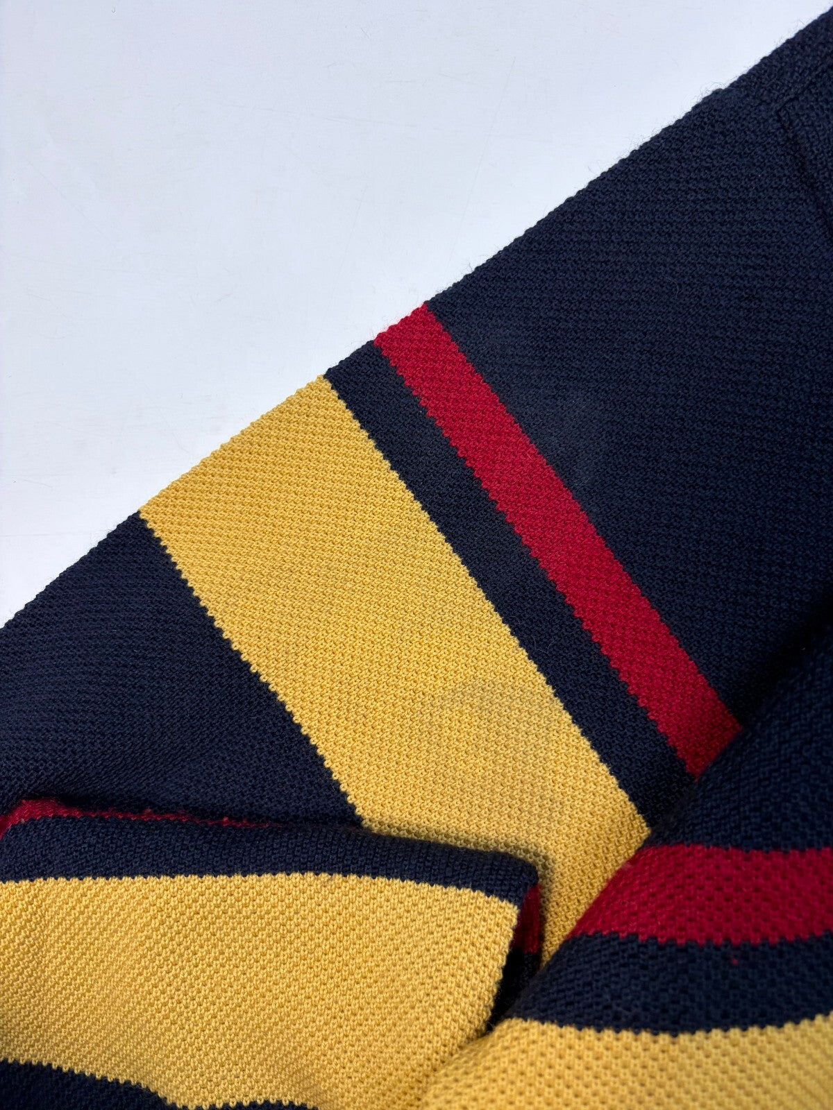 Vintage 90s Paul & Shark striped knit sweater (3XL)