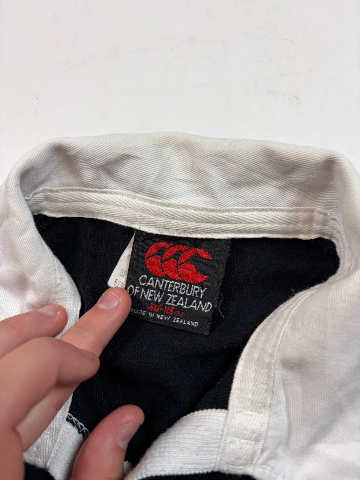 Vintage 90s Canterbury New Zealand rugby shirt (XL)