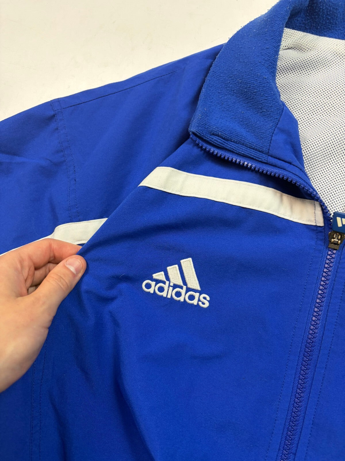 Vintage 90s adidas track jacket (L)