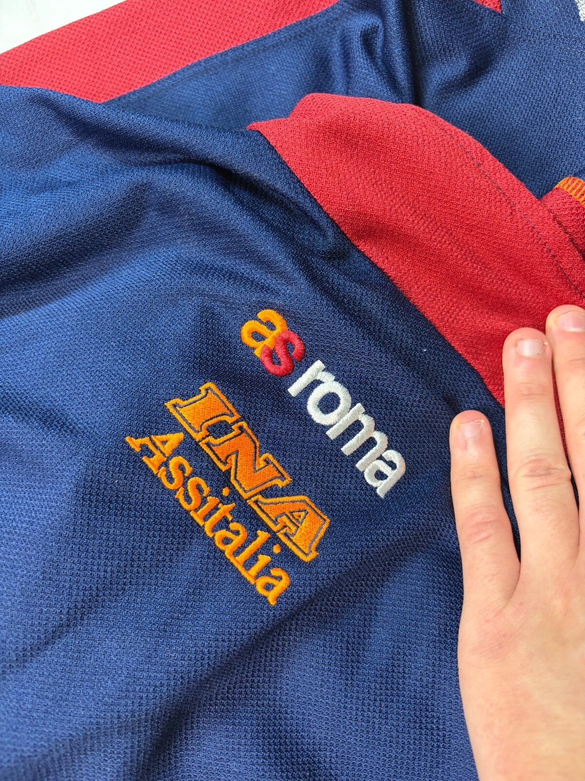 Vintage AS Roma 2001/02 Kappa full tracksuit (XXL)