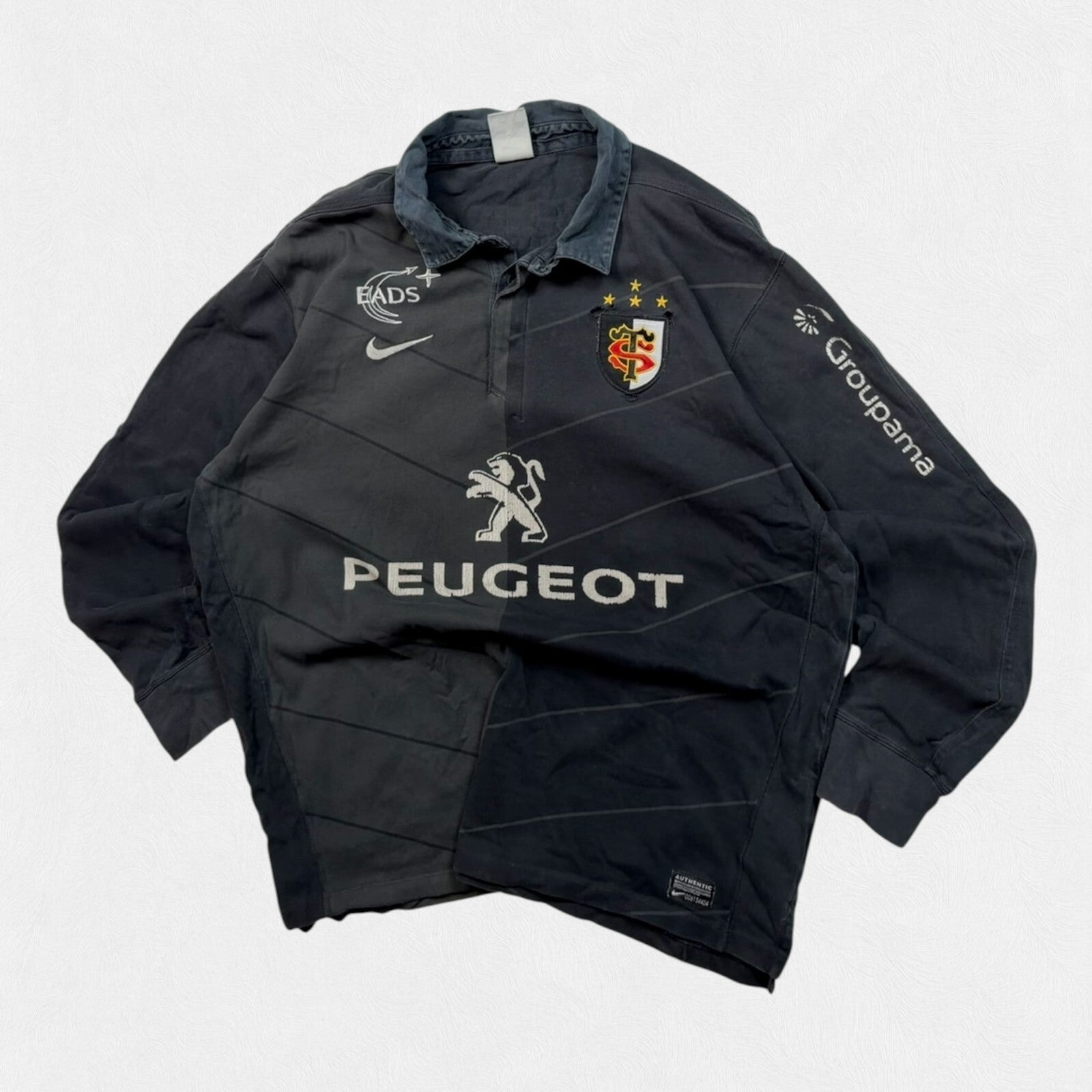 Stade Toulousain 2010/11 Nike rugby union shirt (XL)