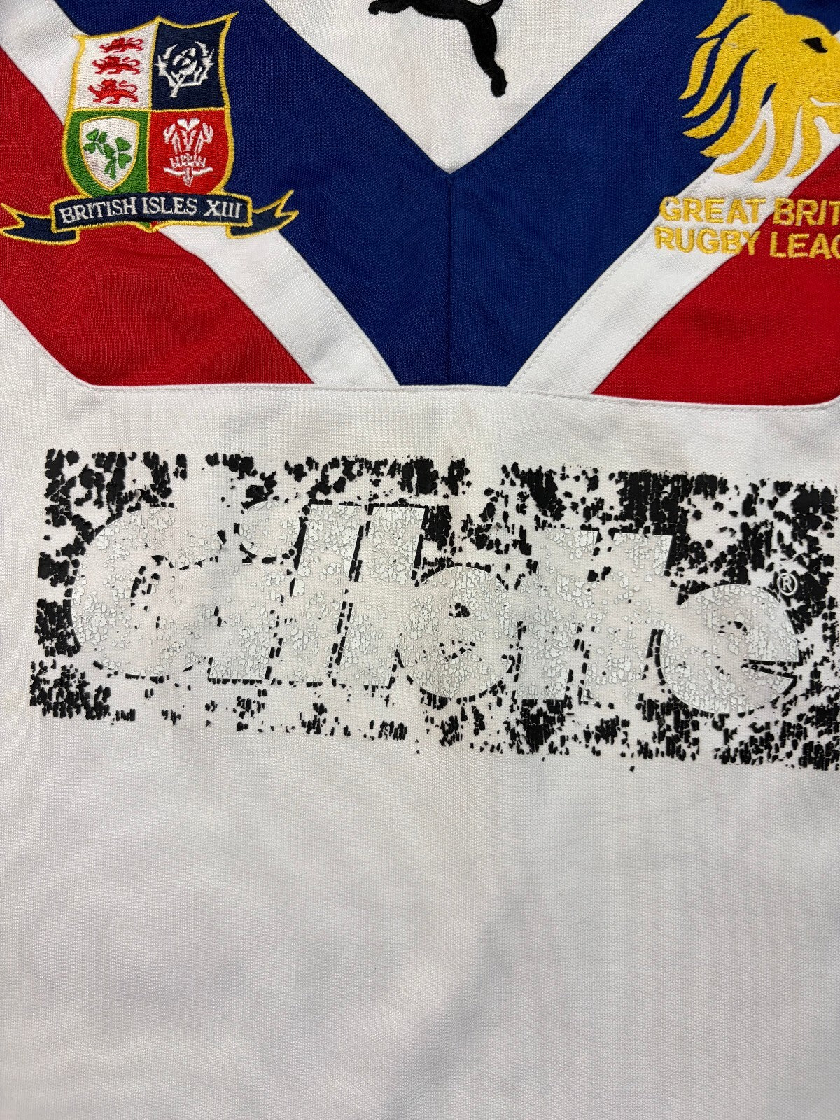 Vintage Great Britain 2005/06 Puma rugby league shirt (XL)