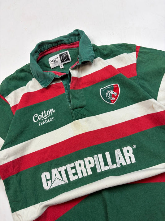 Vintage Leicester Tigers 2009/10 cotton traders rugby shirt (M)