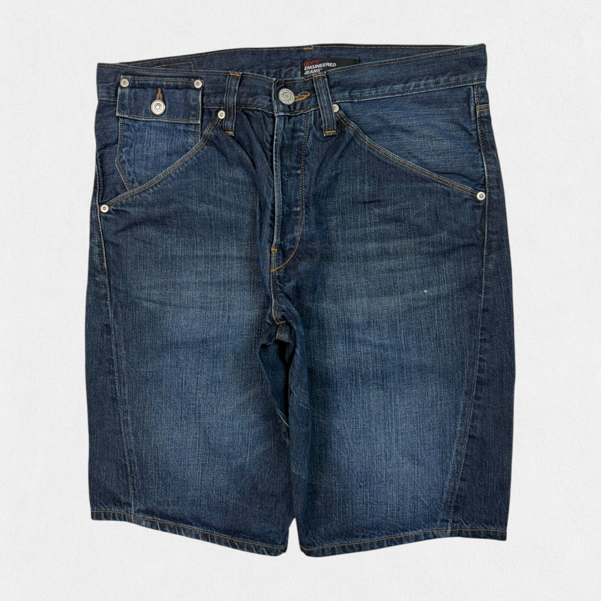 Y2K Levi's engineered twisted baggy jorts (M)
