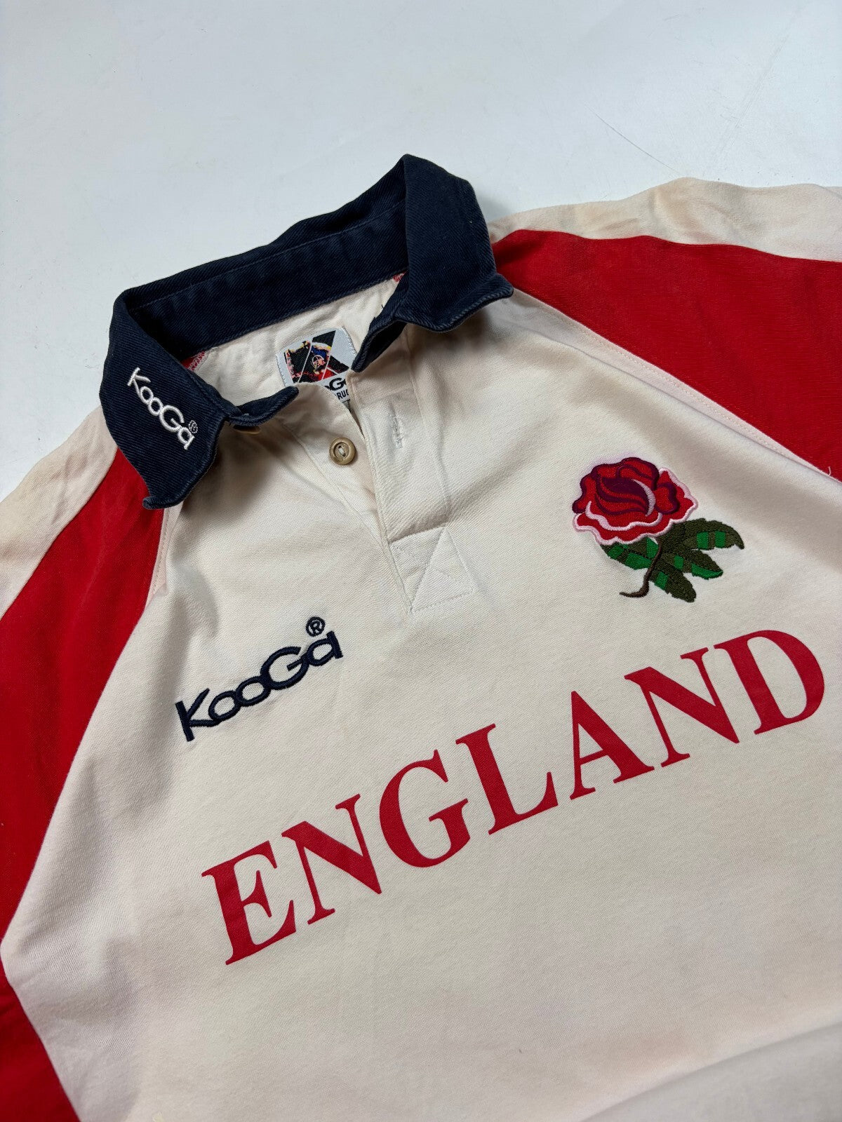 Vintage England 2000s Kooga supporters rugby shirt (XL)