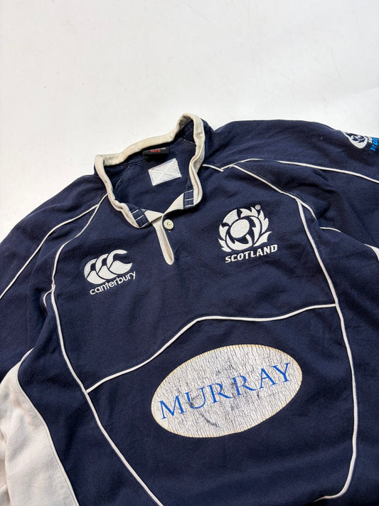 Vintage Scotland 2007/08 Canterbury rugby union shirt (M)