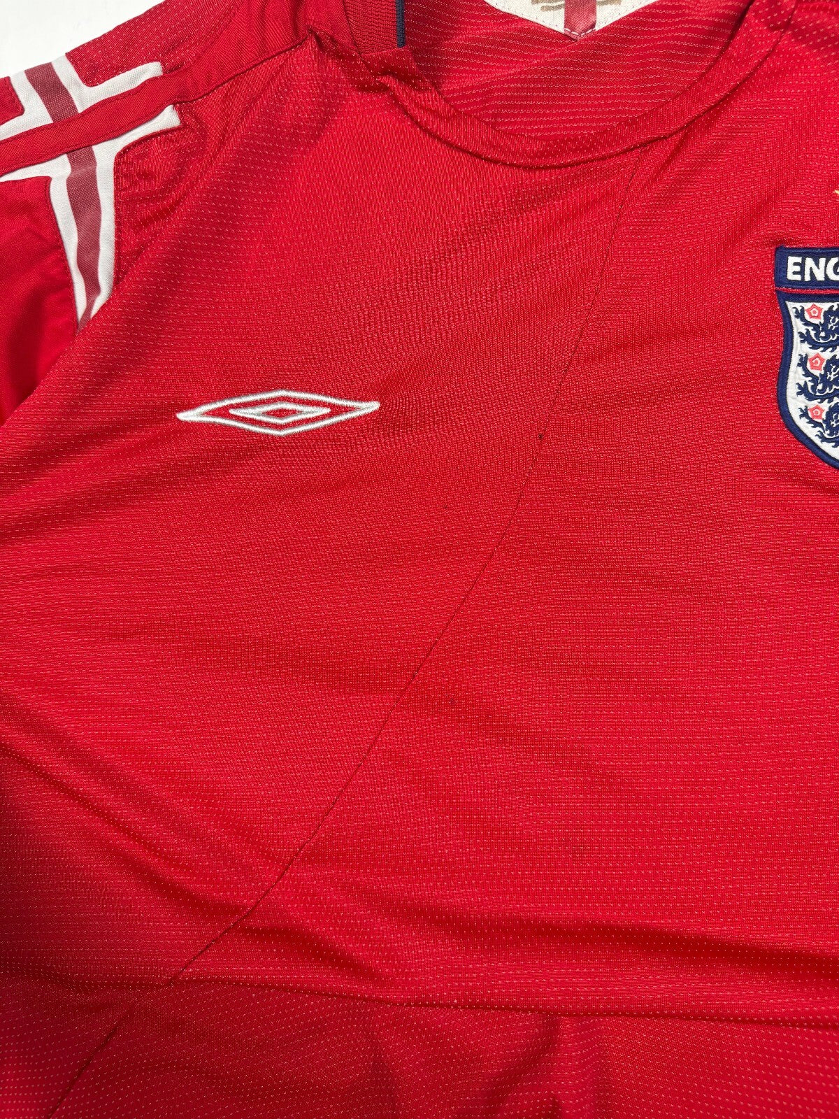 Vintage England 2004-06 Umbro away football shirt (L)