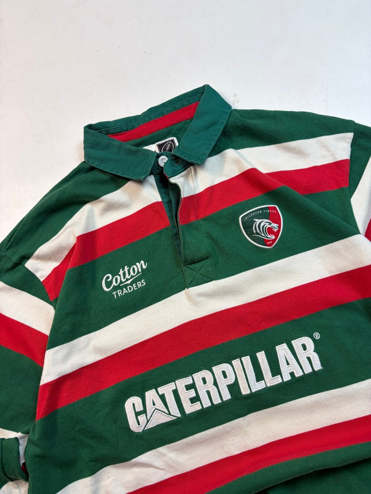 Vintage Leicester Tigers 2009/10 cotton traders rugby shirt (XL)
