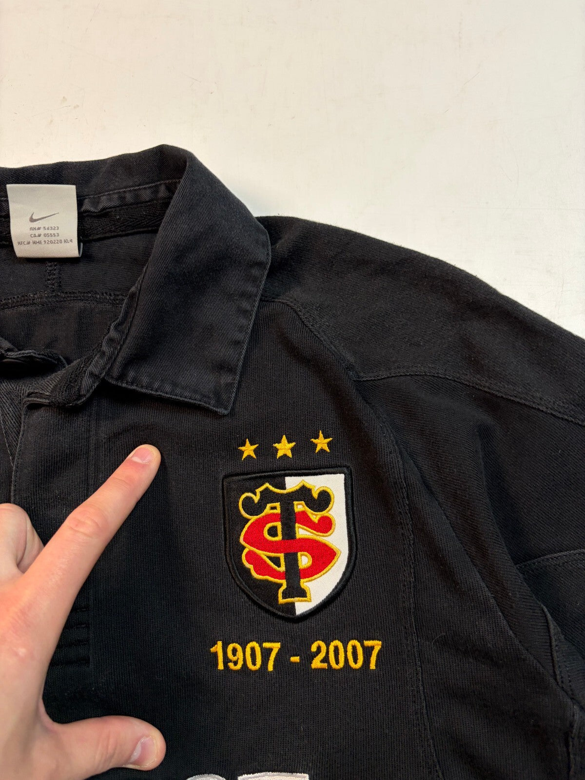 Vintage Stade Toulousain 2007/08 Nike rugby union shirt (M)