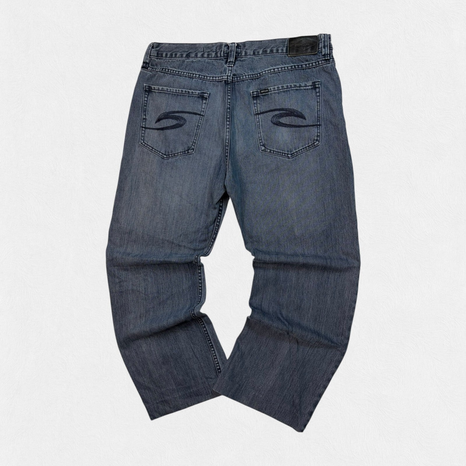 Vintage Y2K Ripcurl baggy hip hop jeans (W38)
