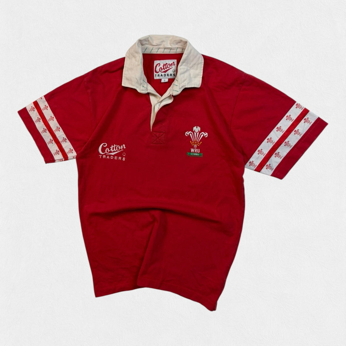 Vintage Wales 1995/96 Cotton Traders rugby shirt (S)