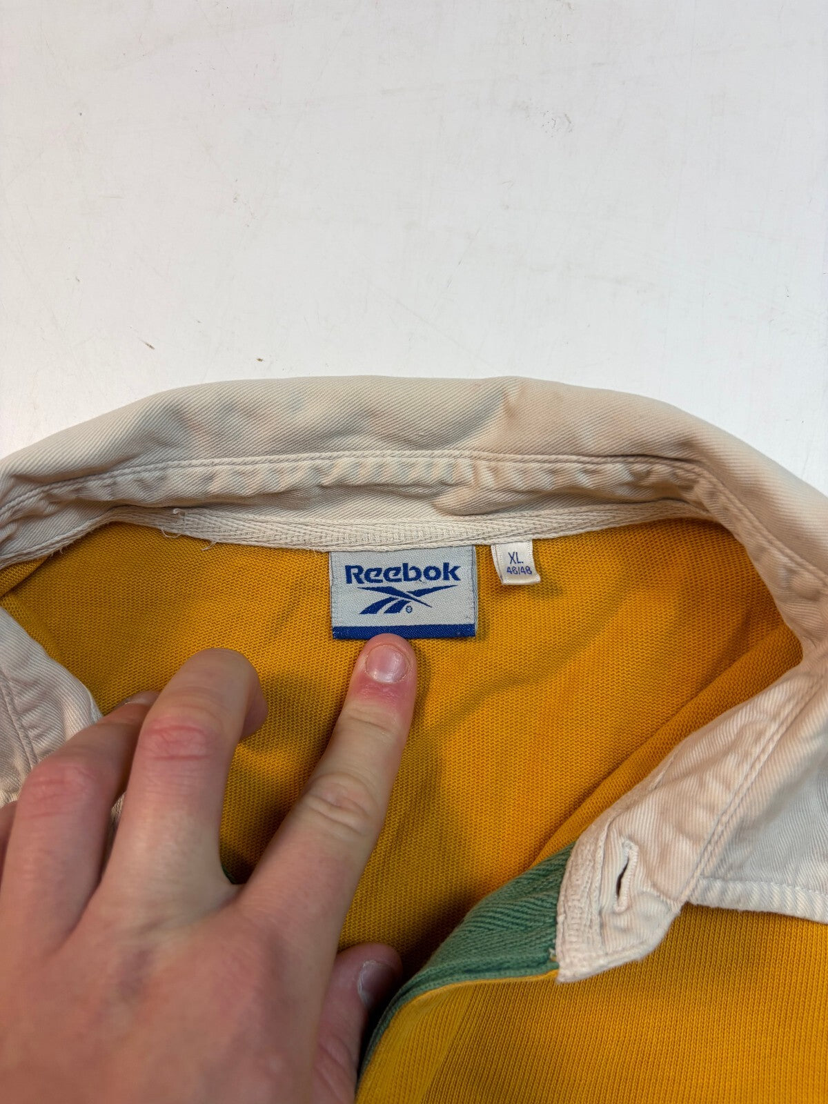 Vintage Australia Wallabies 1999 centenary Reebok rugby shirt (XL)