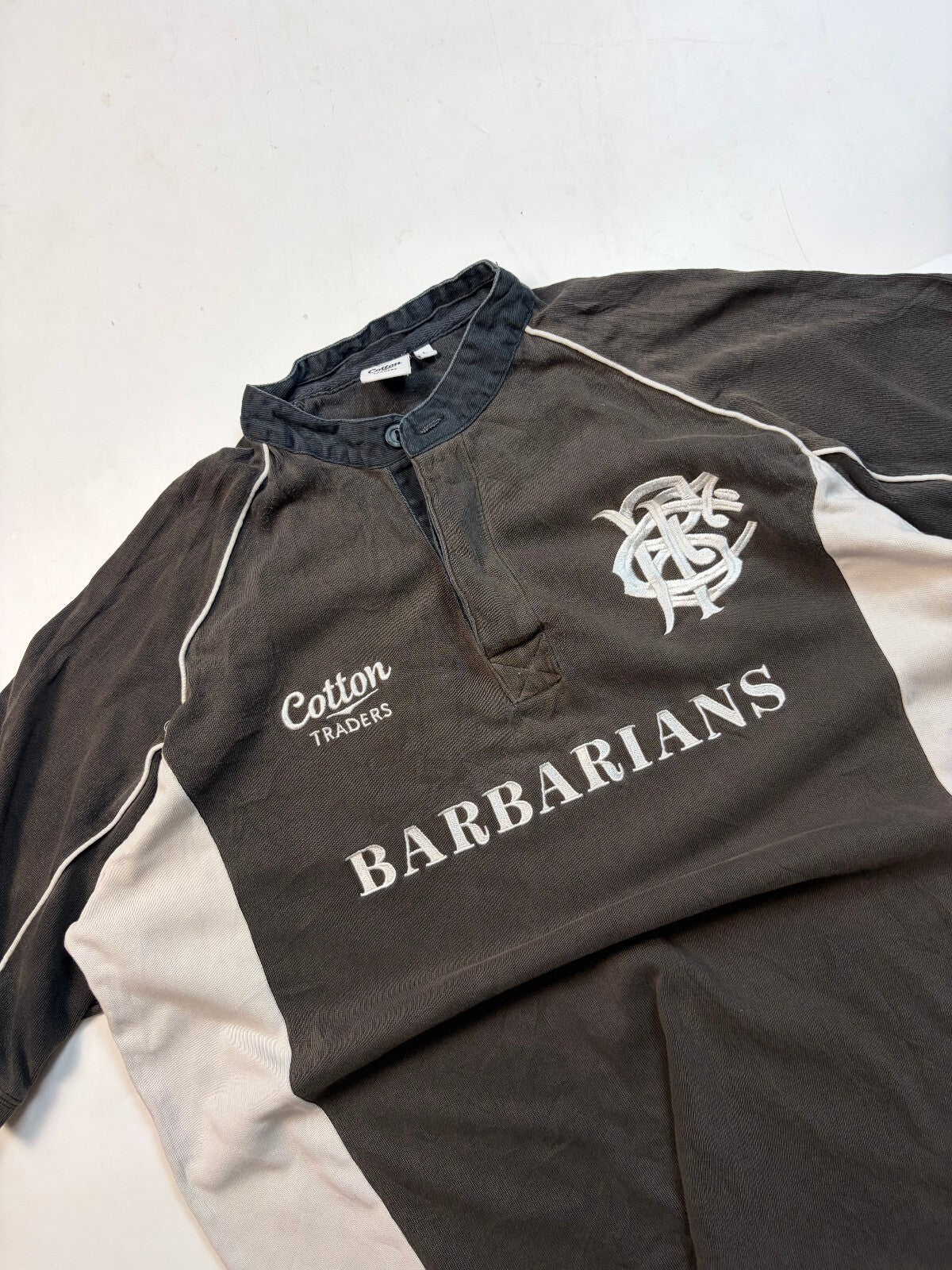 Barbarians 2011 Cotton Traders training rugby shirt (L)