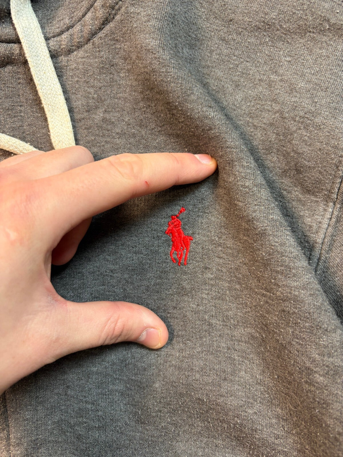 Vintage Polo Ralph Lauren full zip hoodie (M)