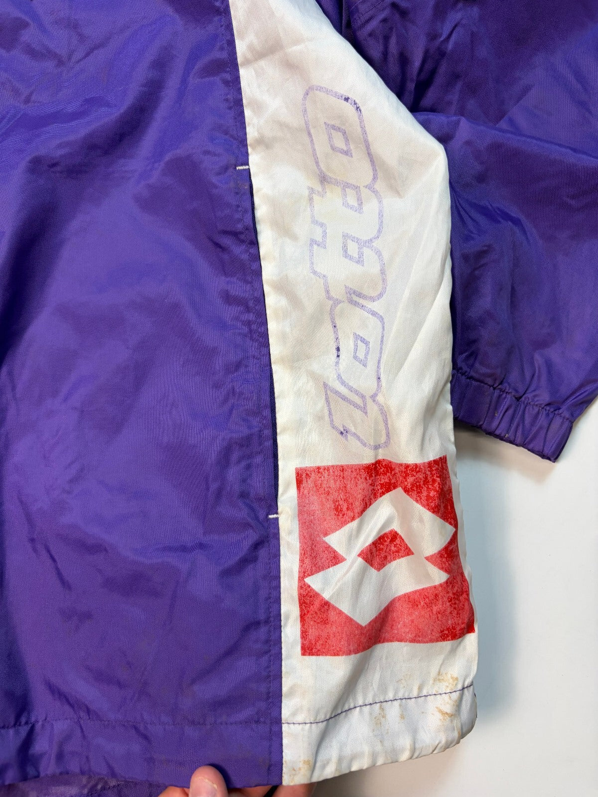 Vintage Fiorentina 2005/06 Lotto football rain jacket (XL)