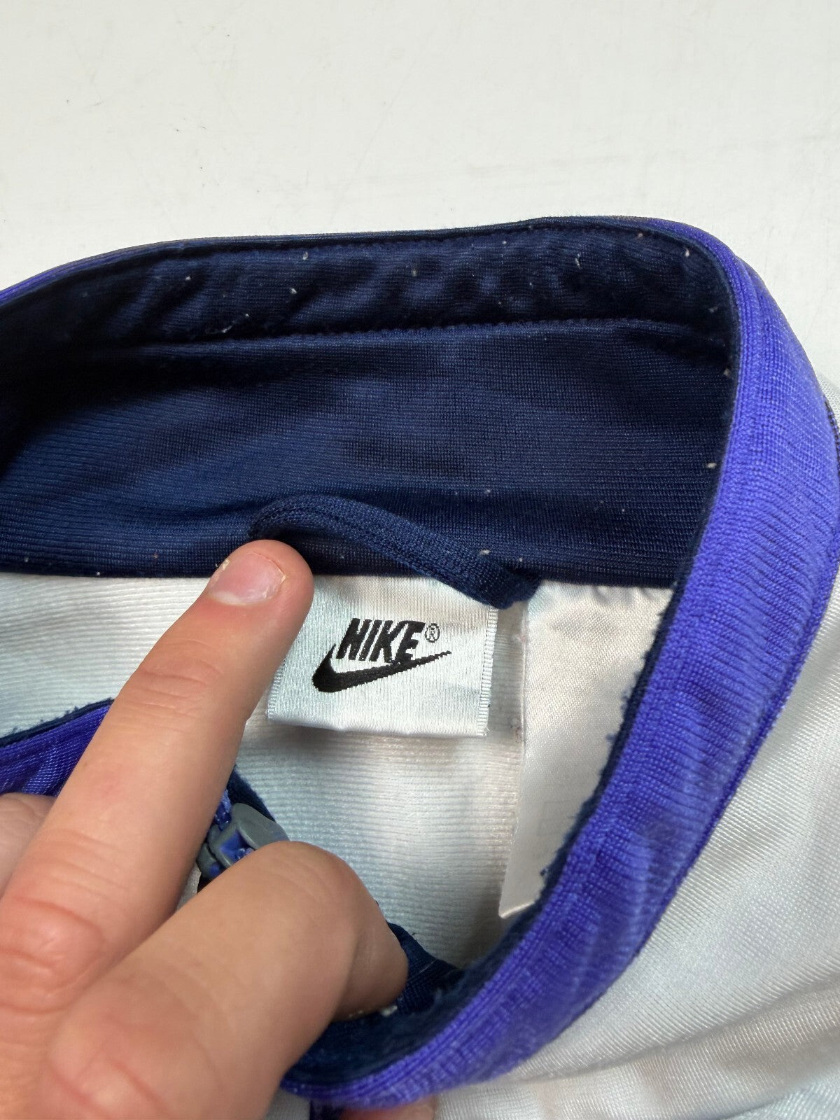 Vintage 90s Nike colour block side stripe full tracksuit (L)