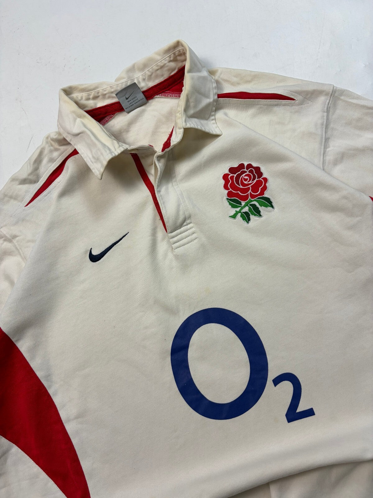 Vintage England 2003-05 Nike home rugby union shirt (XXL)