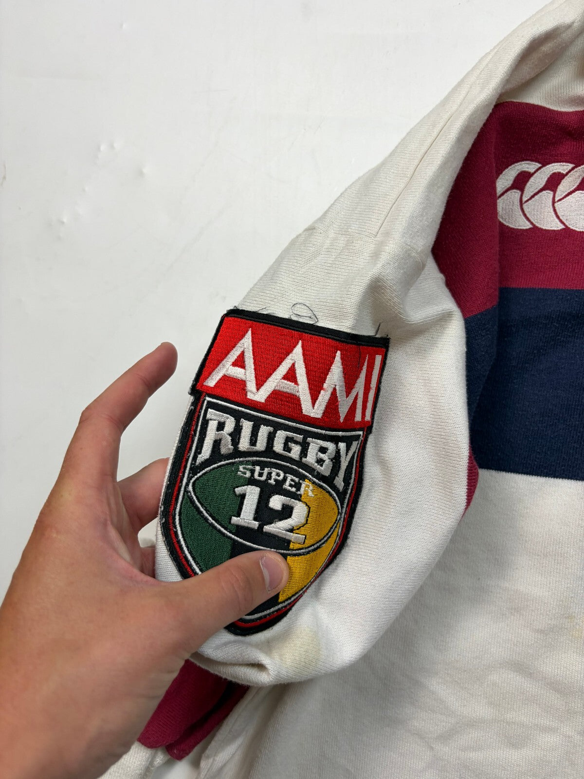 Vintage Queensland reds 2001/02 Canterbury rugby union shirt (XL)