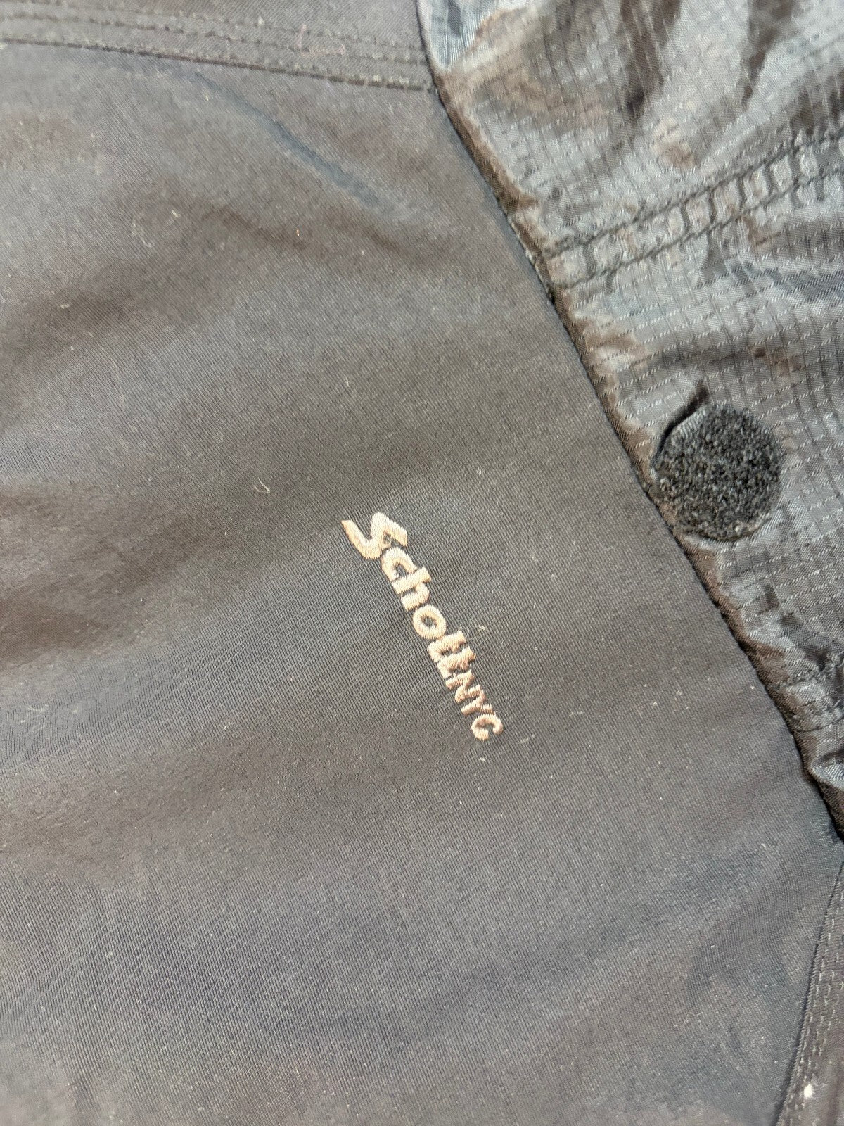Vintage Schott NYC hooded insulated jacket (XL)