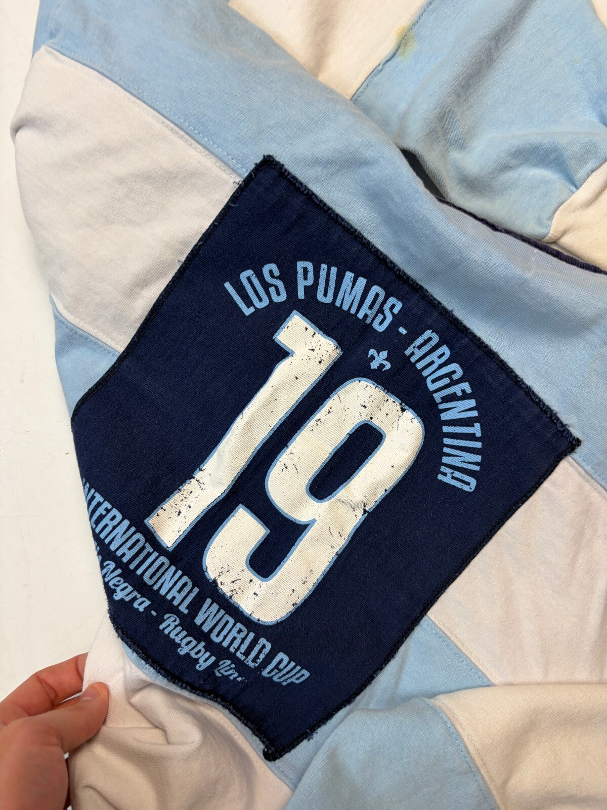 Argentina 2011 world cup rugby union shirt (L)