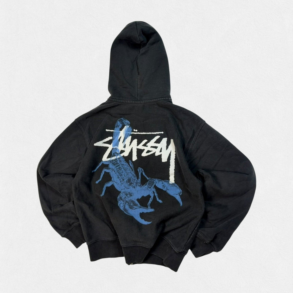 Stussy Scorpion zip up hoodie (S)
