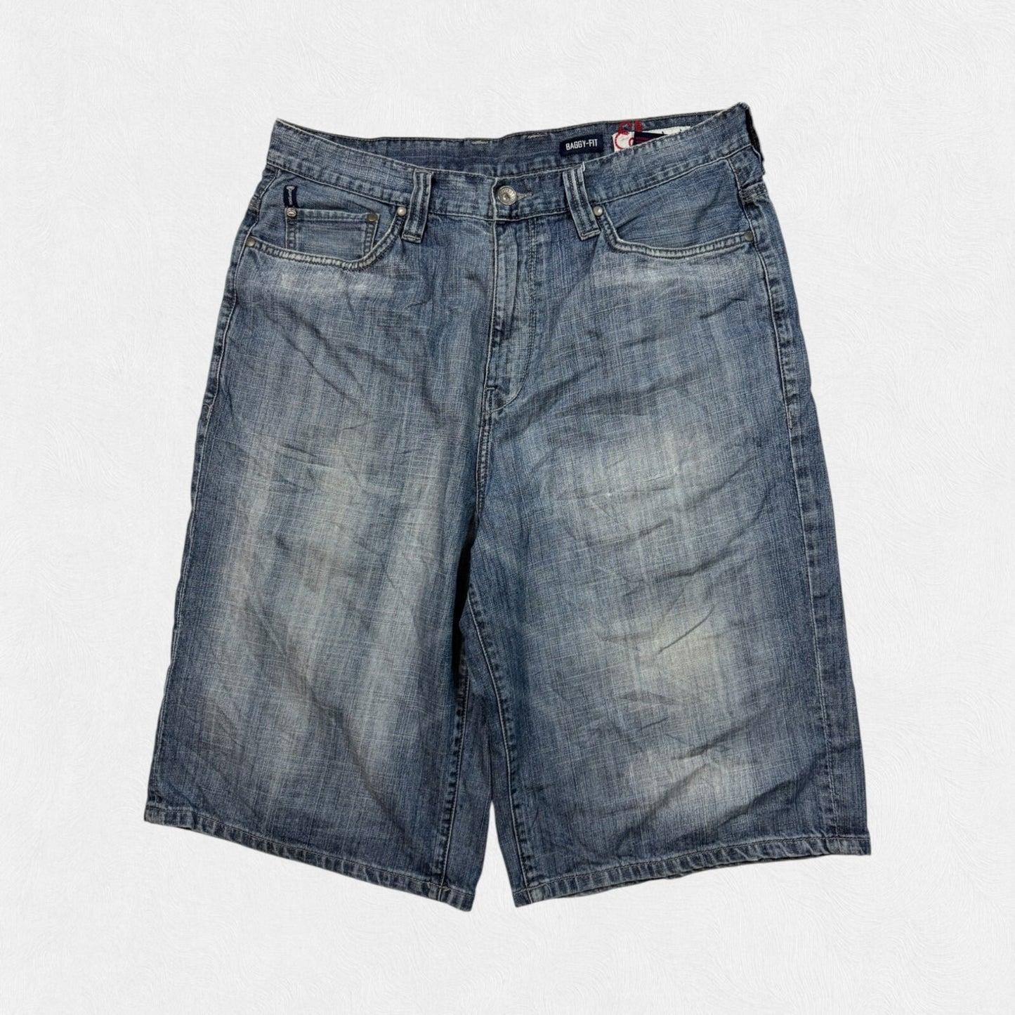 Vintage Y2K Ecko Unltd baggy hip hop jorts (W36)