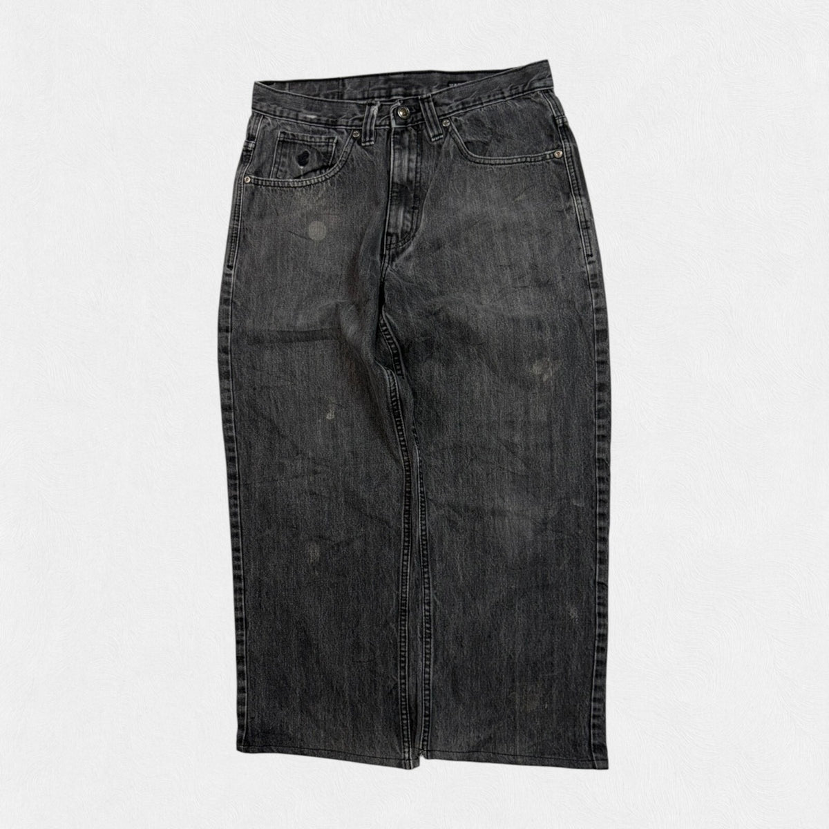 Vintage Y2K Rocawear cropped baggy hip hop jeans (W32)