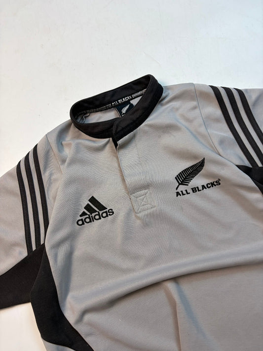 Vintage New Zealand all blacks 2003-05 Adidas away rugby shirt (M)