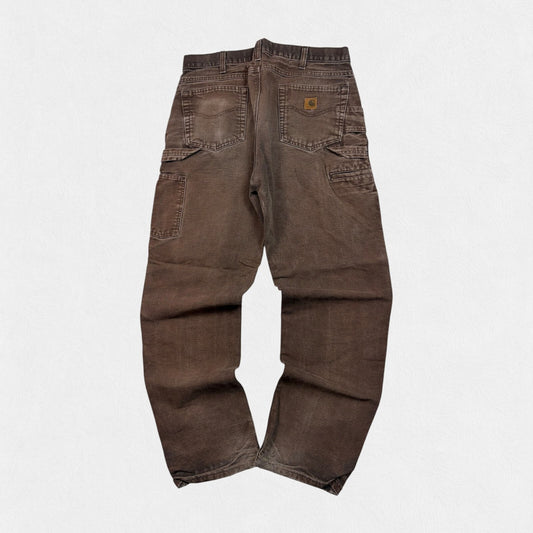 Vintage Carhartt faded baggy carpenter pants (W36)