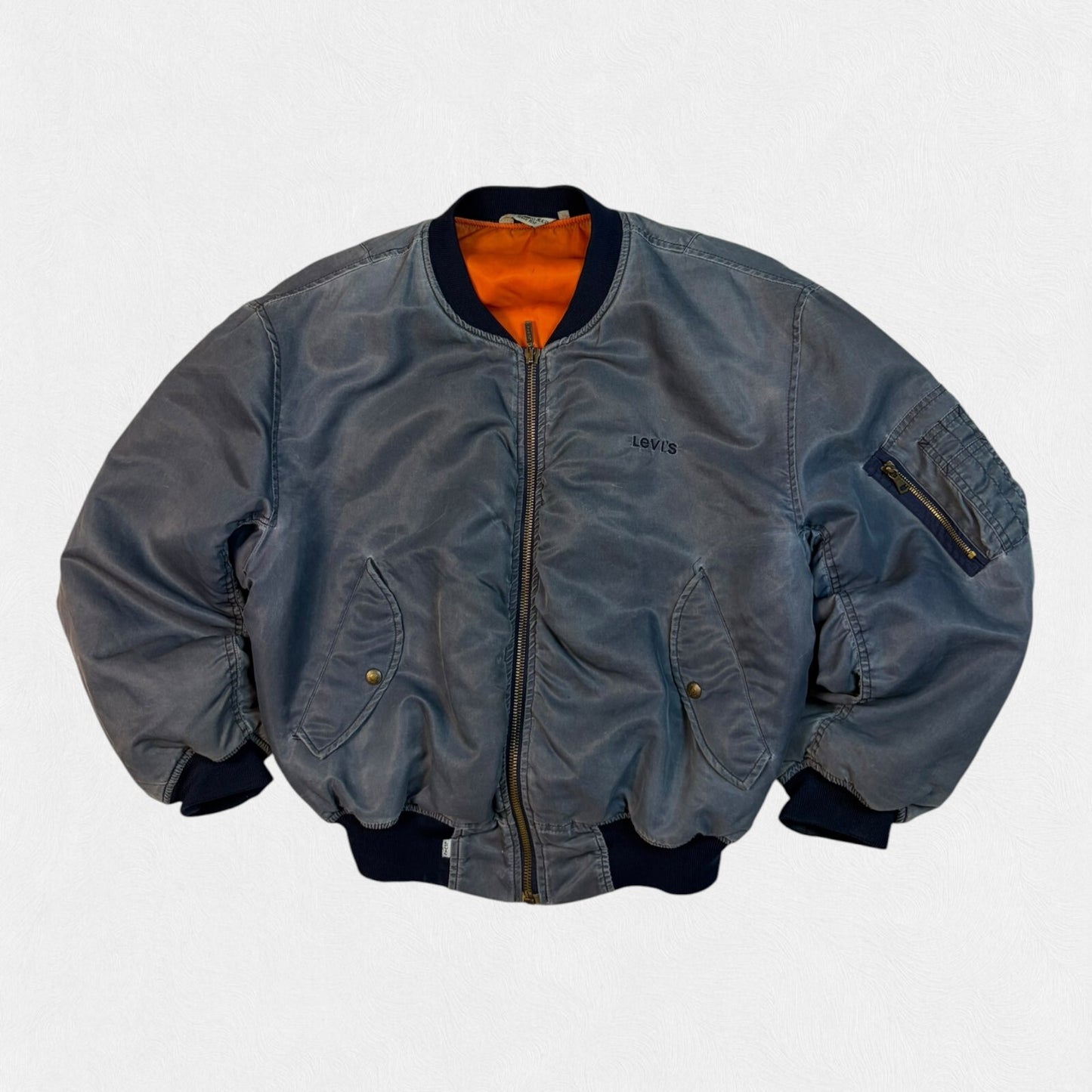 Vintage Levi's MA-1 flight bomber jacket (M)