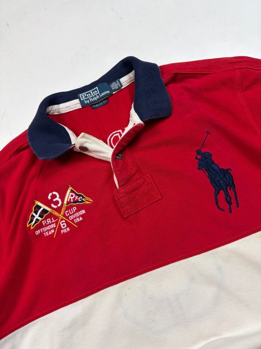 Vintage Ralph Lauren USA big pony polo shirt (XXL)