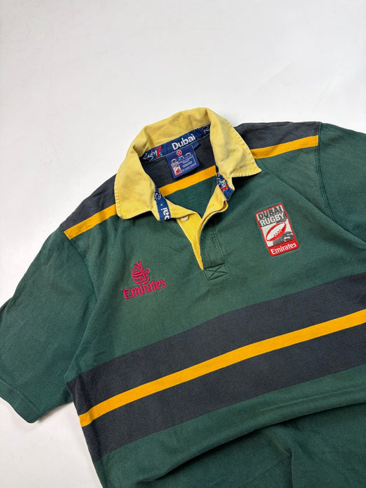 Vintage 90s Dubai Sevens rugby shirt (L)