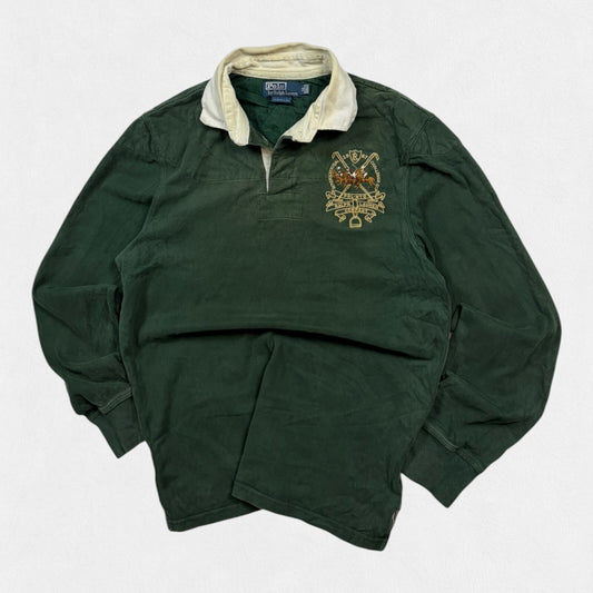 Vintage Ralph Lauren challenge cup rugby polo shirt (M)
