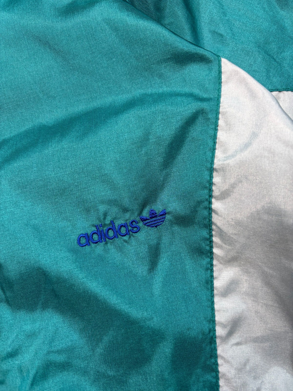 Vintage 90s Adidas originals colour block shell tracksuit (M)
