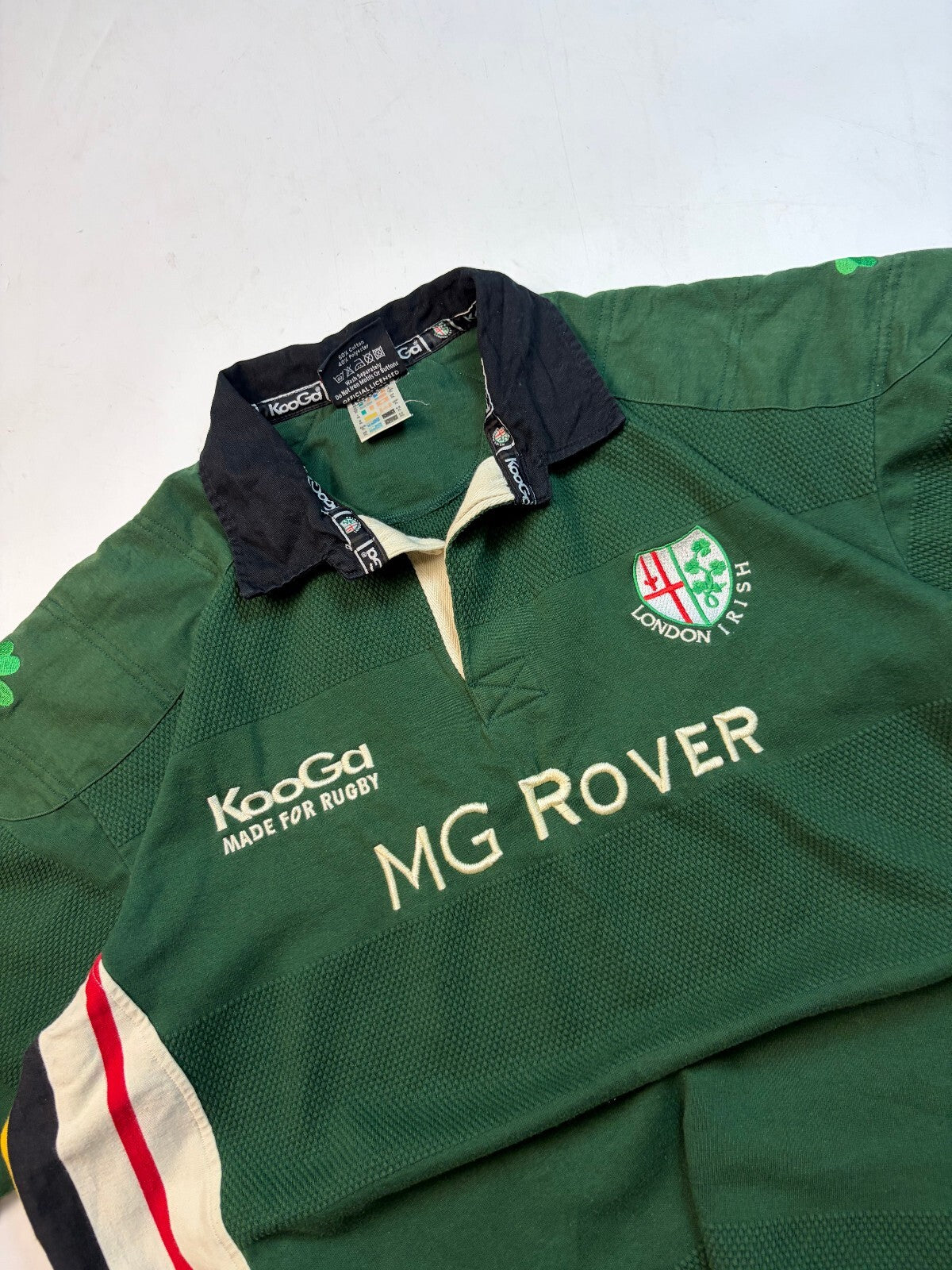 Vintage London Irish 2001/02 Kooga home rugby shirt (XL)