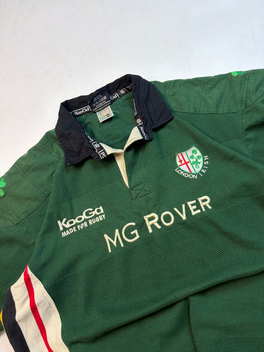 Vintage London Irish 2001/02 Kooga home rugby shirt (XL)