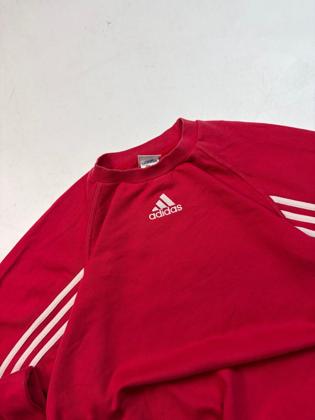Vintage 90s Adidas centre logo sweatshirt (L)