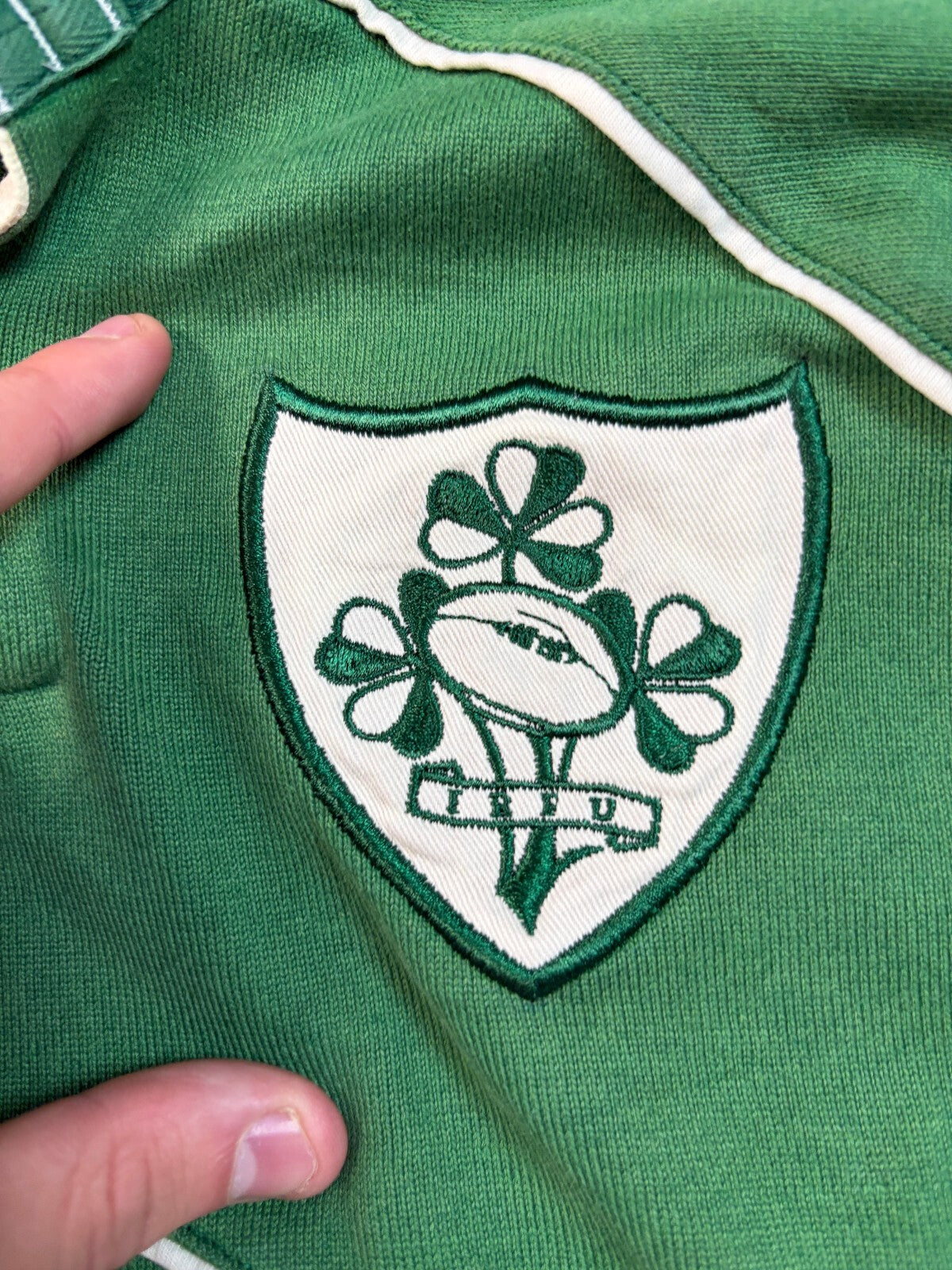 Vintage Ireland 2007/08 Canterbury rugby union shirt (M)