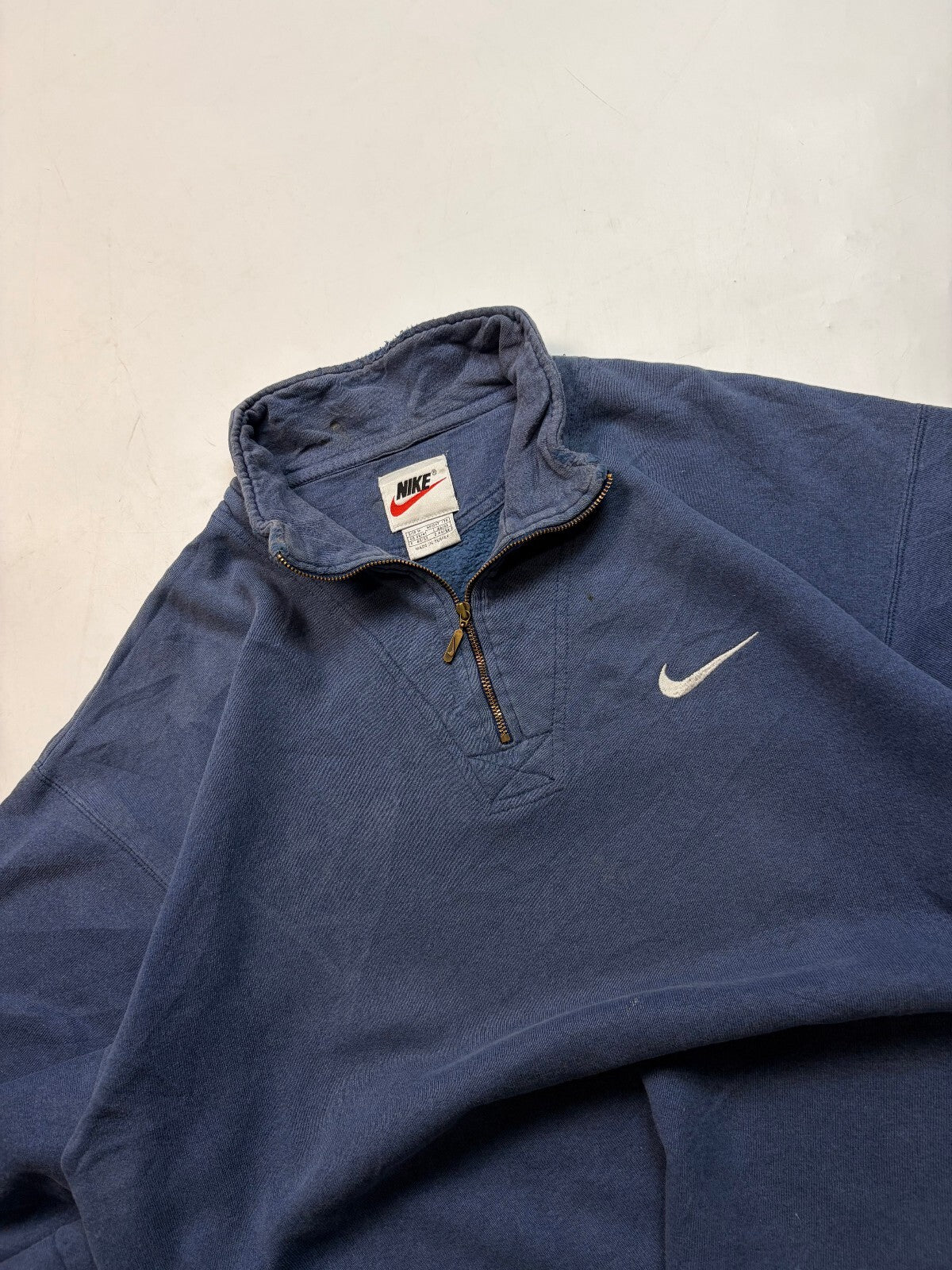 Vintage 90s Nike quarter zip sweatshirt (M)